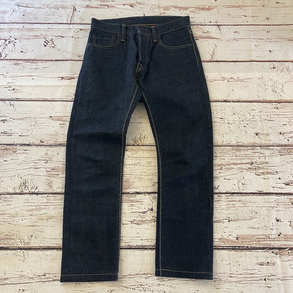 Syoaiya Deep Indigo Selvedge Jeans Size 28 Inseam 25" Made in Japan Women's
